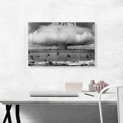 Atomic Cloud Nuclear Bomb Test Explosion