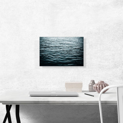Dark Water Waves Ocean Lake Rectangle