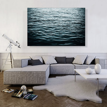 Dark Water Waves Ocean Lake Rectangle