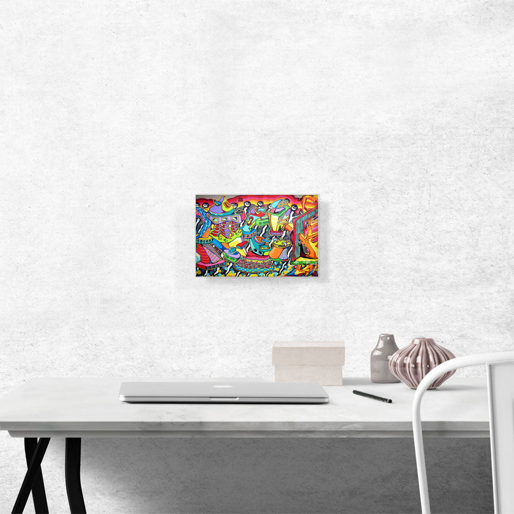 Colorful Graffiti Tag Art
