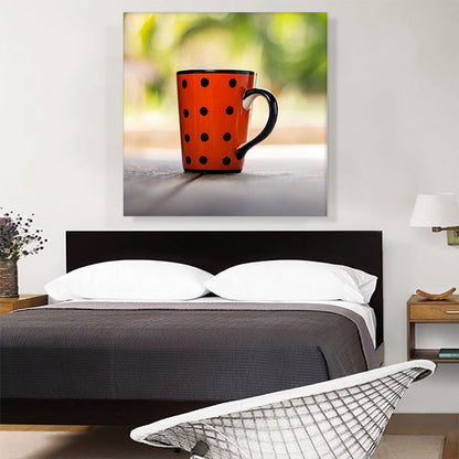 Black And Red Dot Cup Home decor