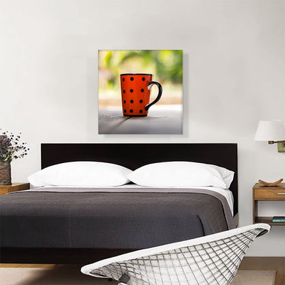 Black And Red Dot Cup Home decor