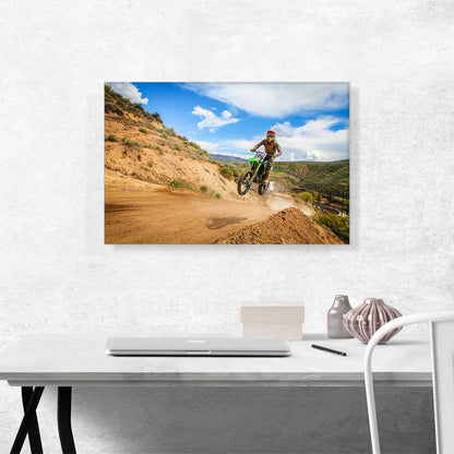 Dirt Bike Motocross Competition