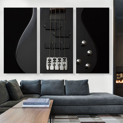 Black Bass Guitar Home decor
