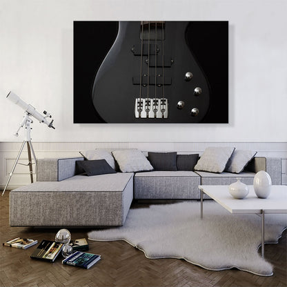 Black Bass Guitar Home decor