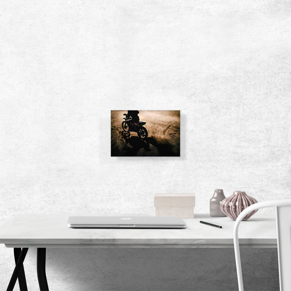 Dirt Bike Motocross Shadow