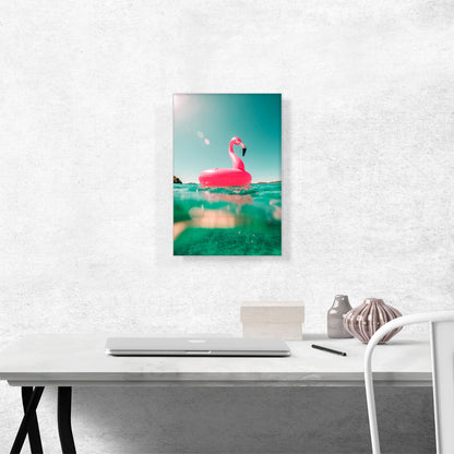 Flamingo Blow Up Pool Toy Floating Ring