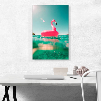 Flamingo Blow Up Pool Toy Floating Ring