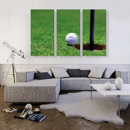 Golf Ball and Hole