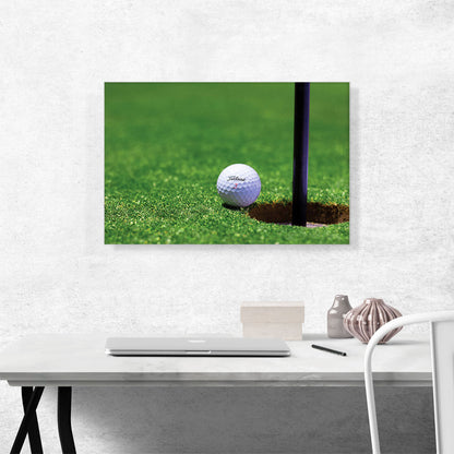 Golf Ball and Hole