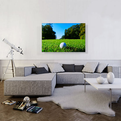 Golf Ball in Grass