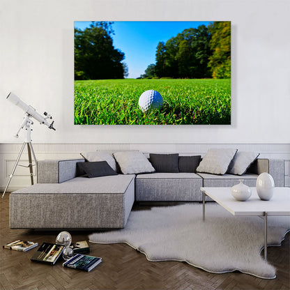 Golf Ball in Grass