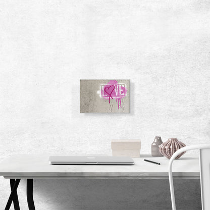 Pink Graffiti Love