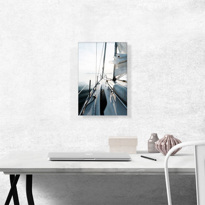Boat In Ocean Home decor