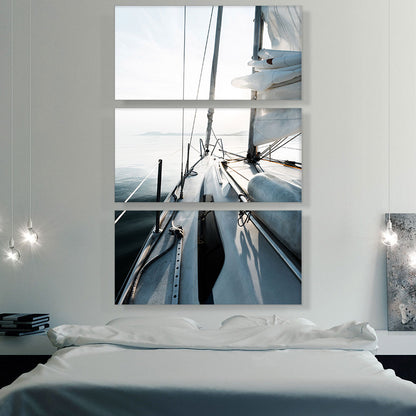 Boat In Ocean Home decor