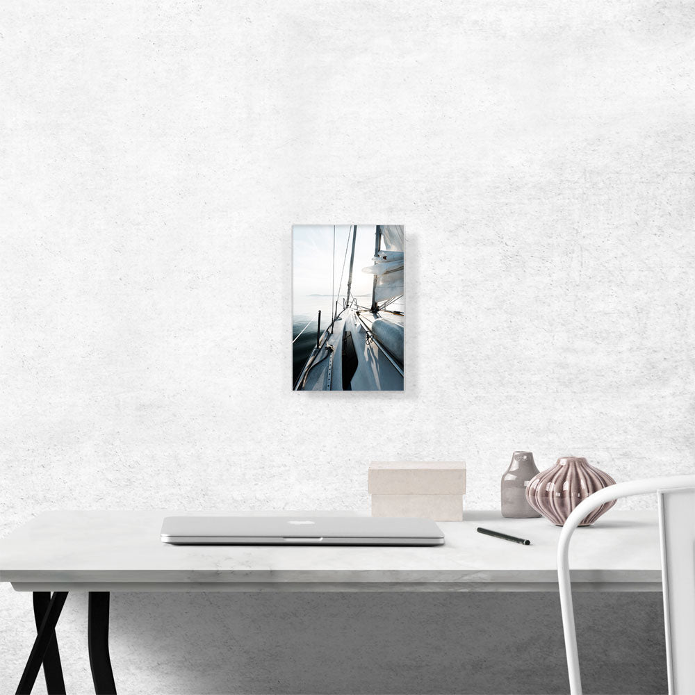 Boat In Ocean Home decor