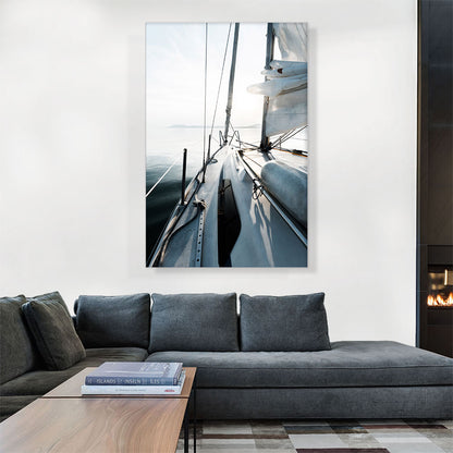 Boat In Ocean Home decor