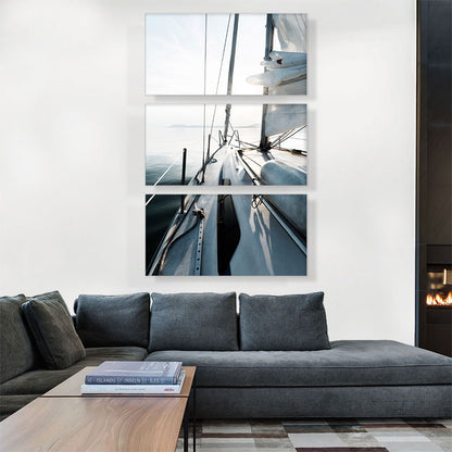 Boat In Ocean Home decor