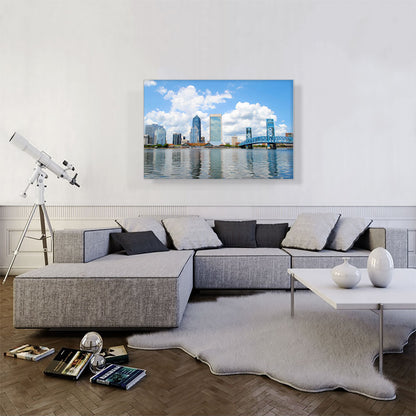 Jacksonville Florida City Skyline