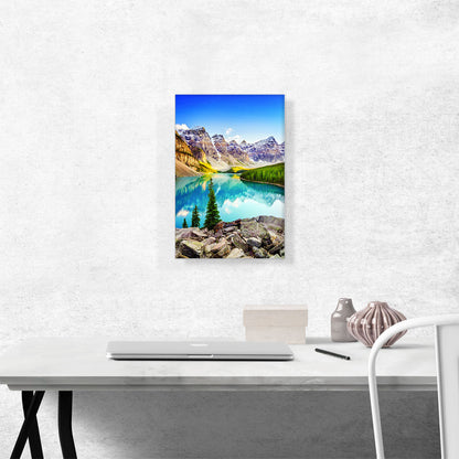 Moraine Lake Valley Landscape