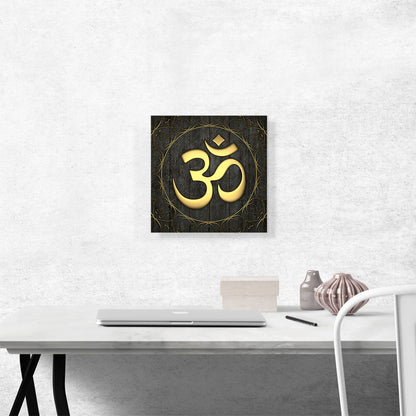 Om Sacred Hindu Religious Symbol