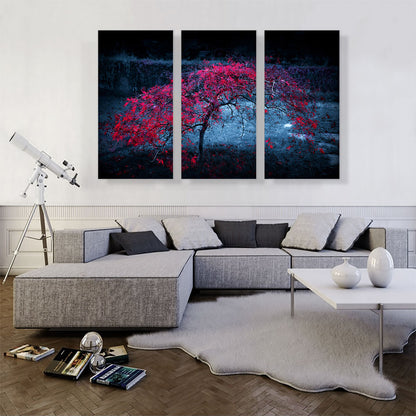 Purple Autumn Tree