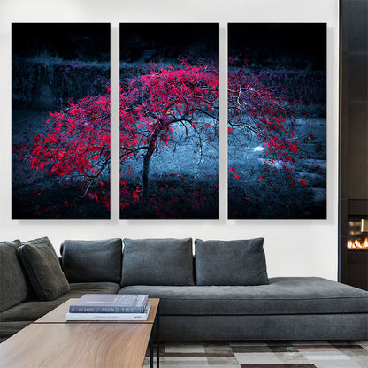 Purple Autumn Tree