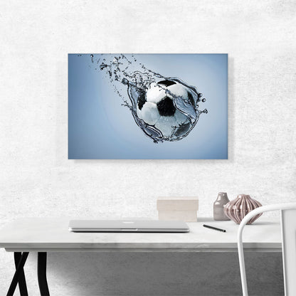 Soccer Ball Water Effect