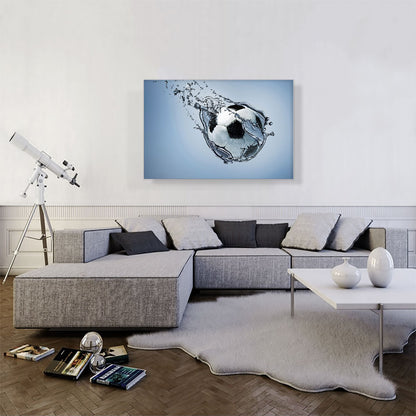 Soccer Ball Water Effect