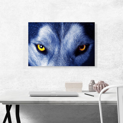 Soul of Wolf Blue Eyes