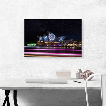 Sydney Opera House Orbs Projection Australia