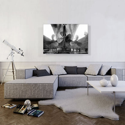 Titanic's Ship Propellers British Passenger Liner
