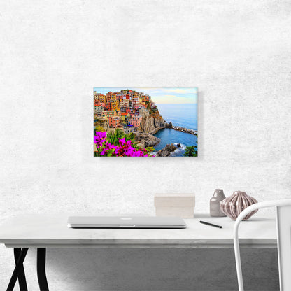 ARTCANVAS Village of Manarola Cinque Terre Italy