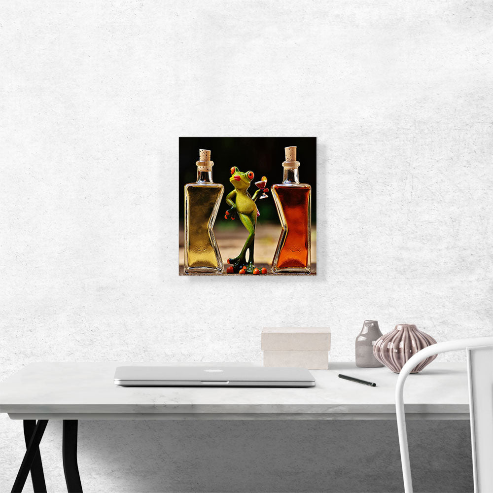 Bottles Frog Cocktail Party Home decor