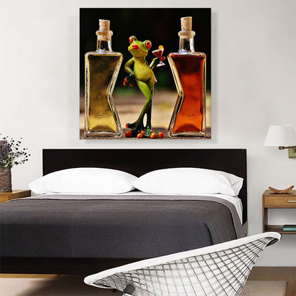 Bottles Frog Cocktail Party Home decor