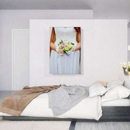 Bride With Flowers