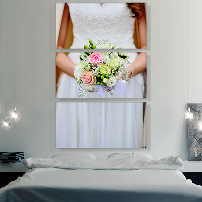 Bride With Flowers