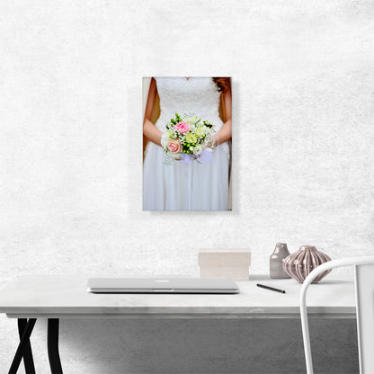 Bride With Flowers