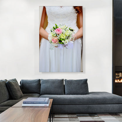 Bride With Flowers