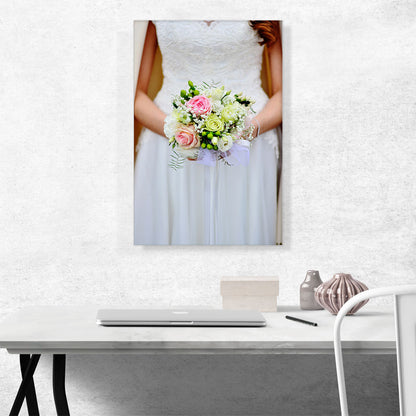 Bride With Flowers