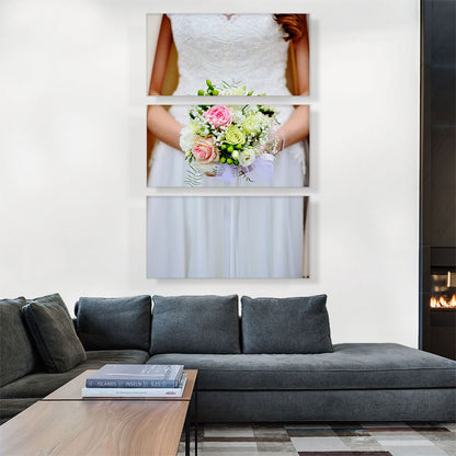 Bride With Flowers