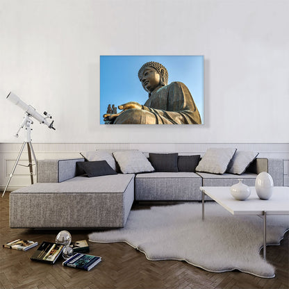 Buddhism Statue Home Decor Rectangle