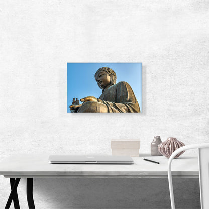 Buddhism Statue Home Decor Rectangle