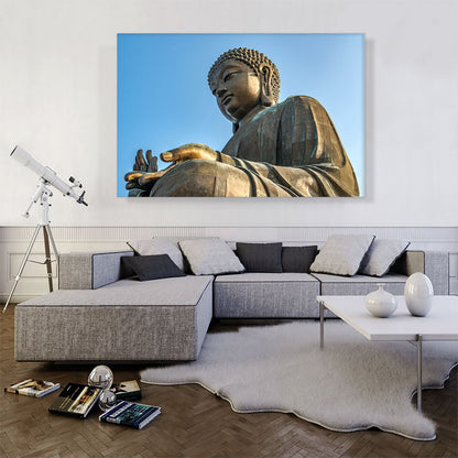 Buddhism Statue Home Decor Rectangle