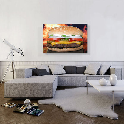 Burger Restaurant decor