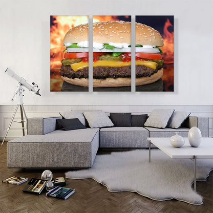 Burger Restaurant decor