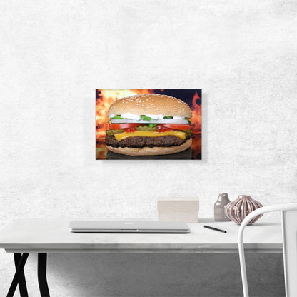 Burger Restaurant decor