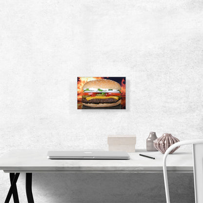 Burger Restaurant decor