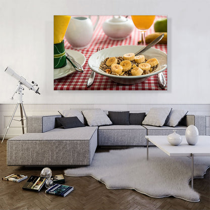 Cereal Breakfast Banana Restaurant decor