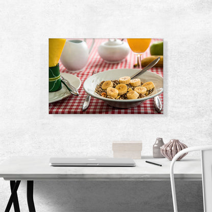 Cereal Breakfast Banana Restaurant decor